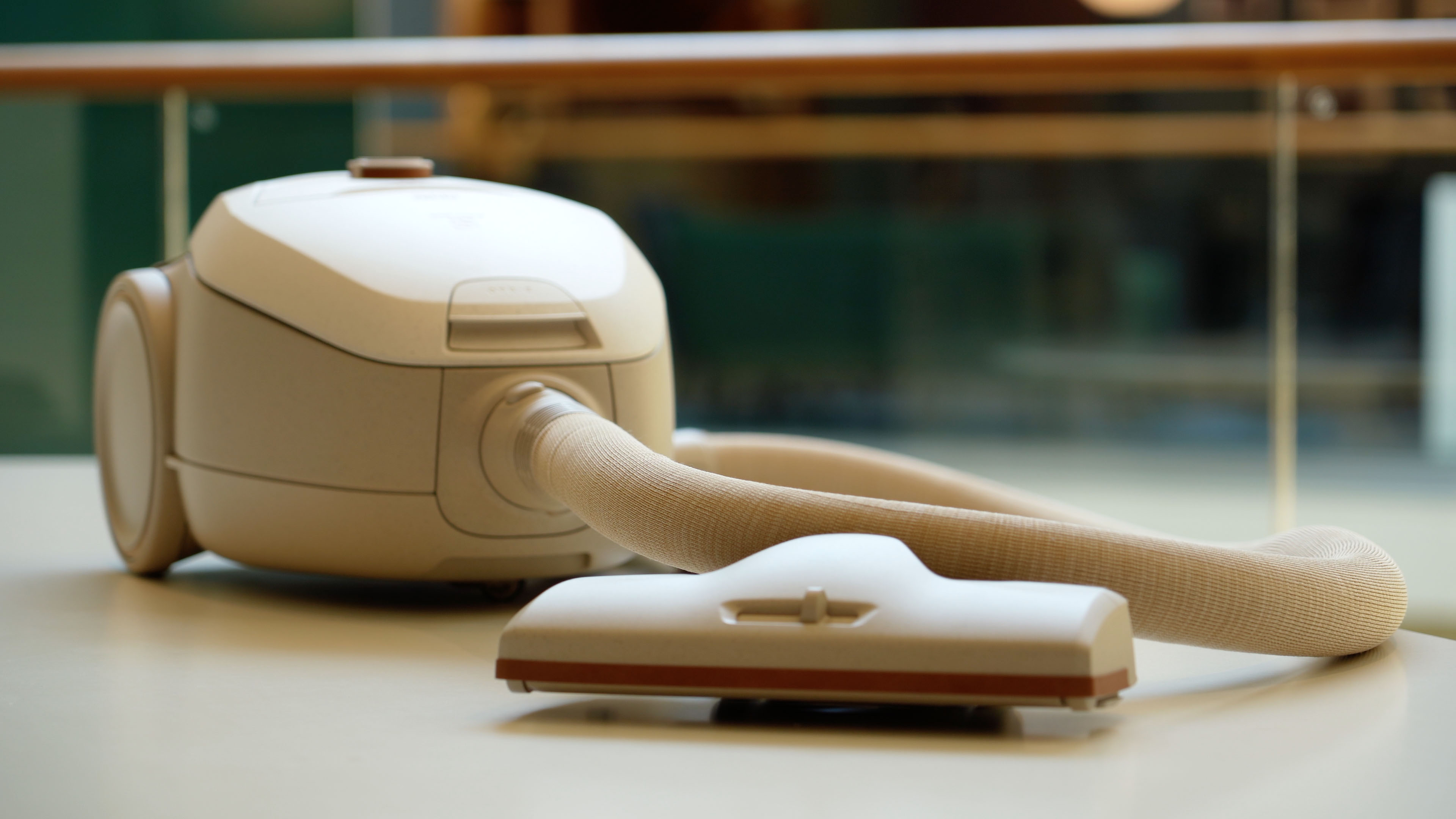 A beige vaccum