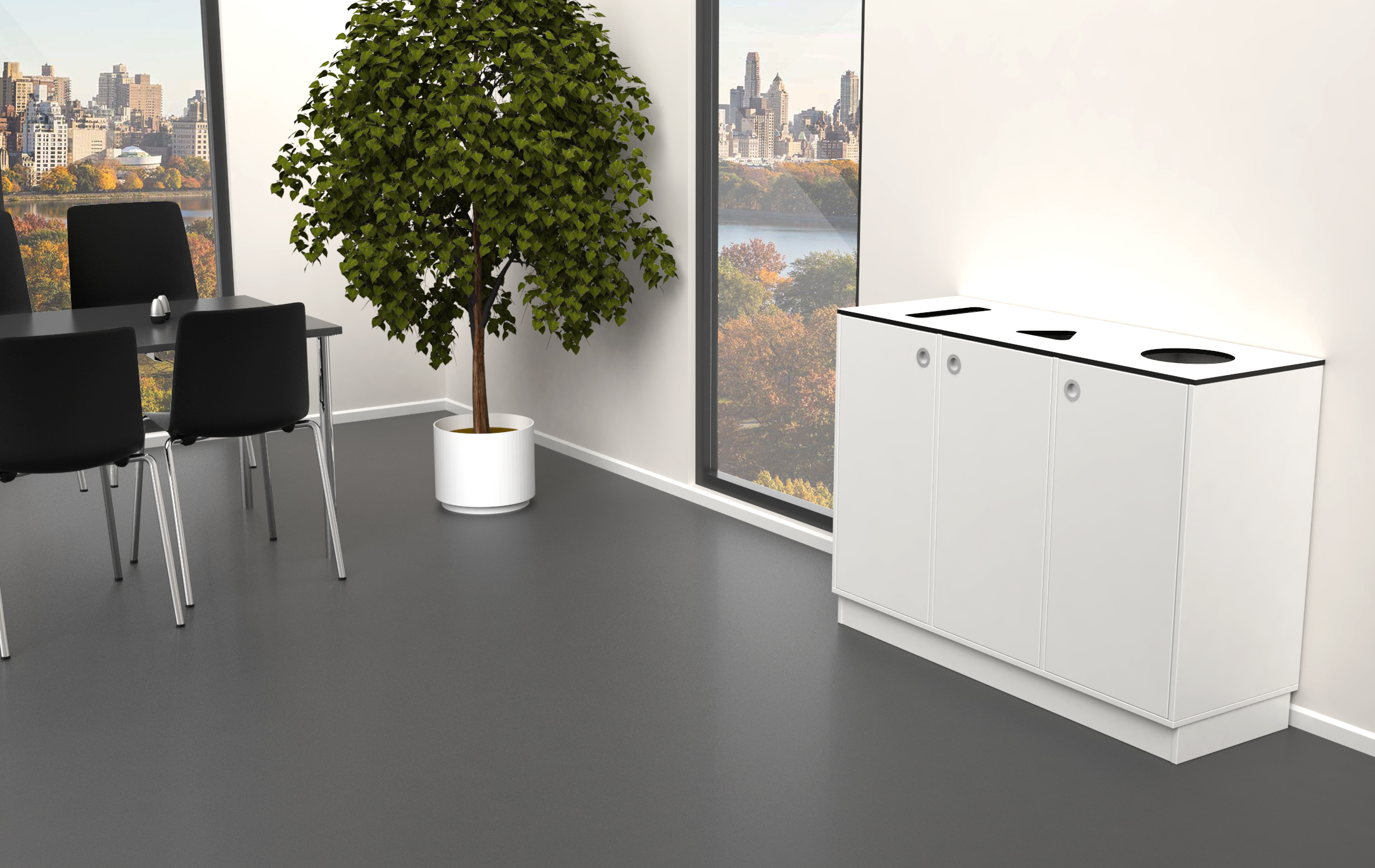 affaldsbeholder sortering