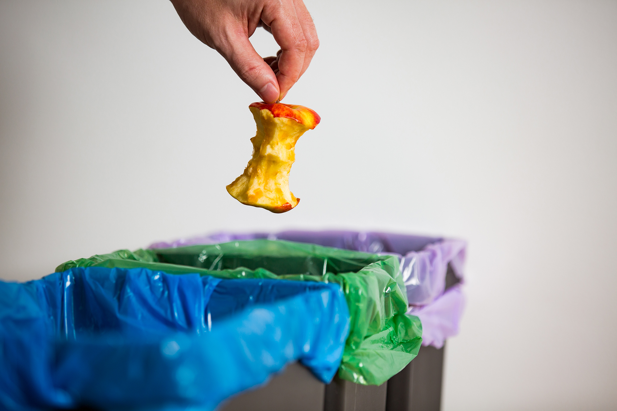 affaldssortering på jobbet