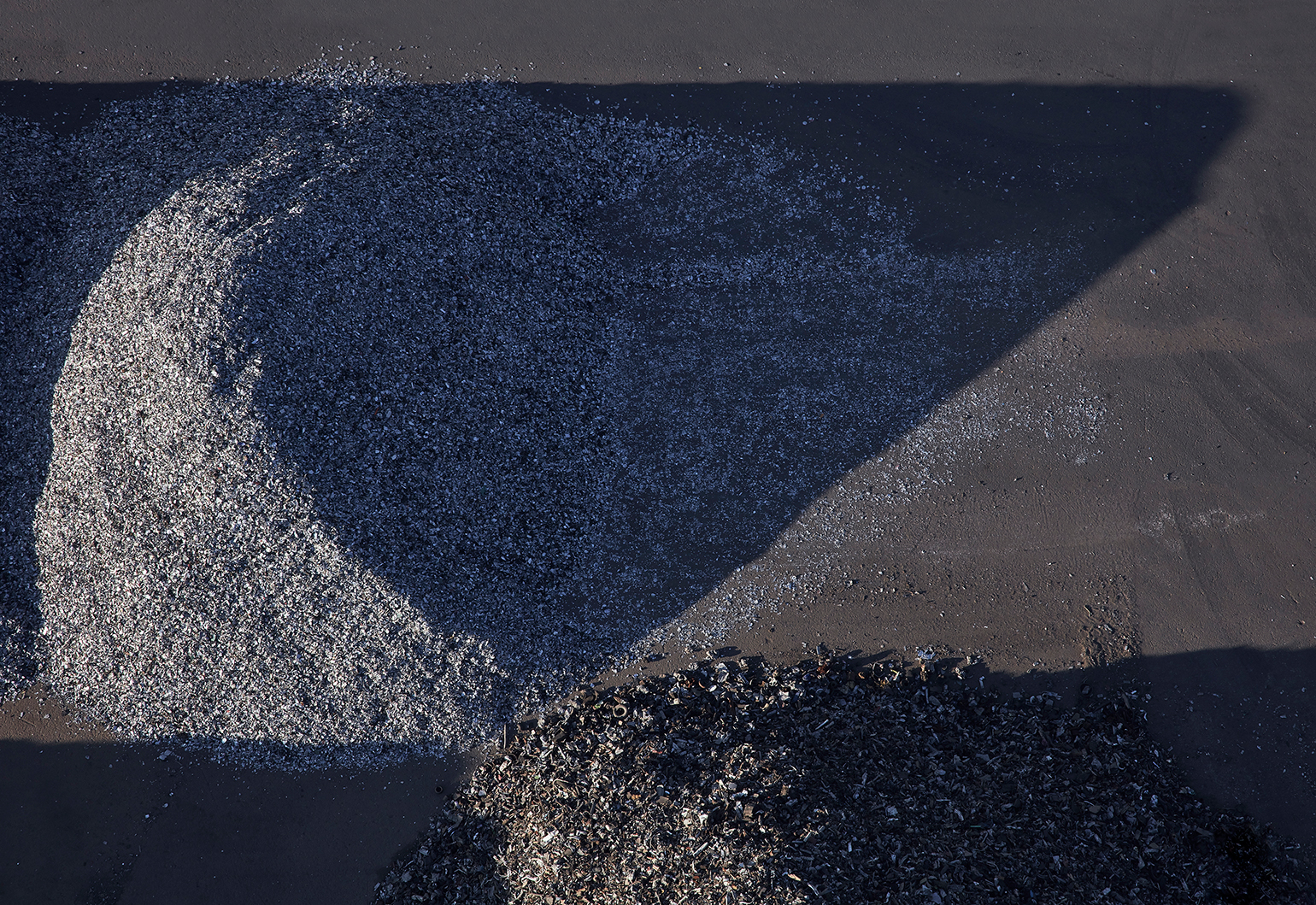 Przetwarzane aluminium.