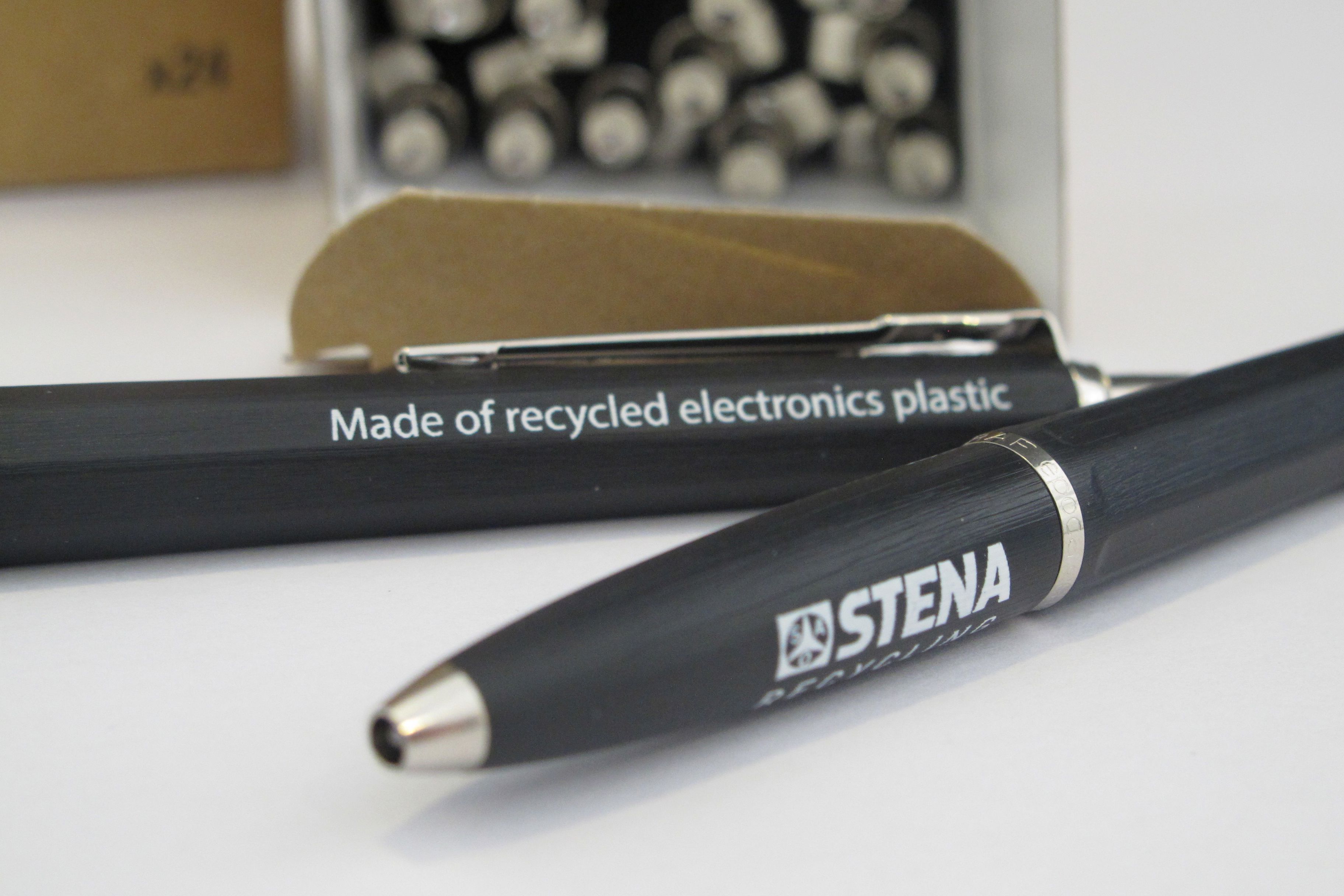 Ballograf uses recycled hard plastic in a special edition of Epoca, the classic ballpoint pen