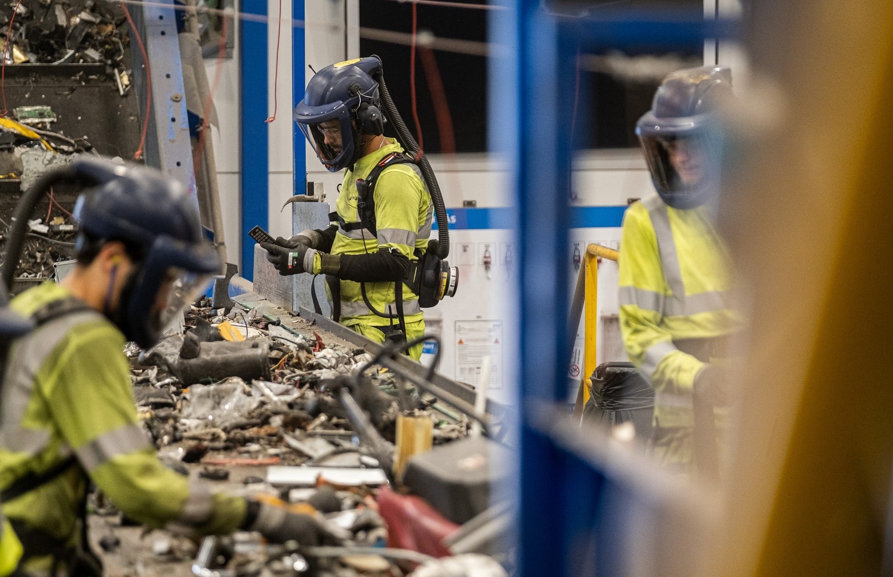 Personer på Stena Recycling Halmstad