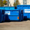 Kilka pojemników dostarczonych przez Stena Recycling